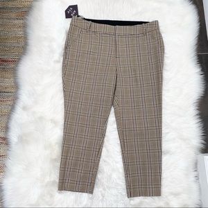 NWT Ava ViV stretchy plaid pants sz 18W